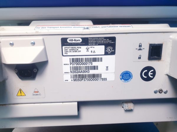 HILL-Rom AFFINITY 4 - P3700 - P 3700  Entbindungsbett – Bild 15