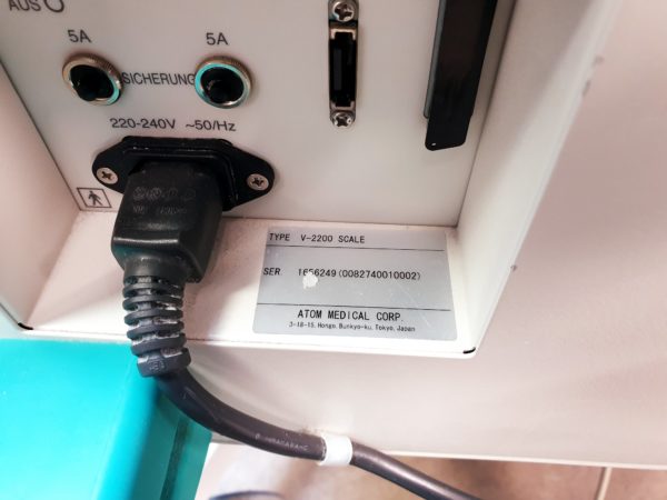 ATOM V-2200 Infant Incubator Inkubator – Bild 7