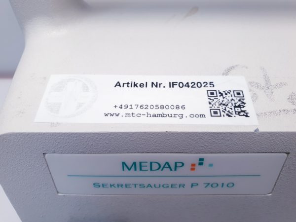 MEDAP P7010 - P 7010   Sekretsauger Absauger – Bild 2