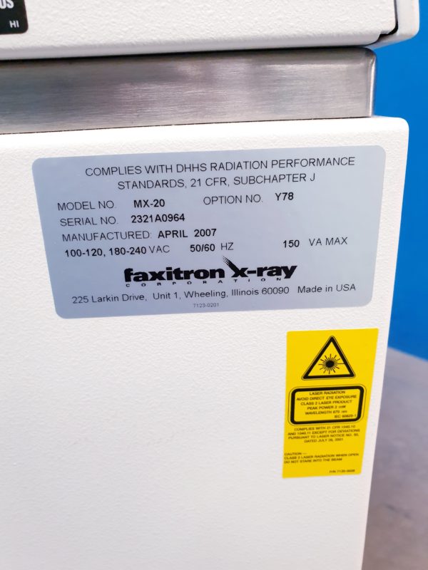 Faxitron X-Ray MX-20 Specimen Radiography System – Bild 9