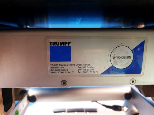 Trumpf JUPITER SF – Shuttle 3.7 360 Op Tisch System – Bild 21