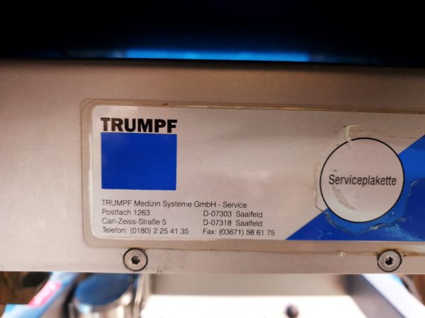 Trumpf JUPITER SF – Shuttle 3.7 360 Op Tisch System – Bild 29