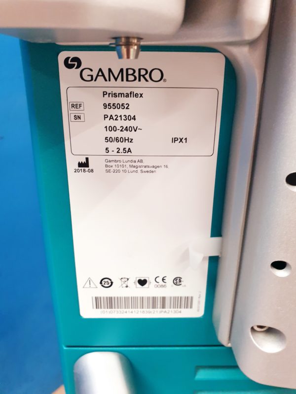 Gambro Prismaflex Dialyse Gerät Blutreinigungsgerät, Dialysis Machine – Bild 8