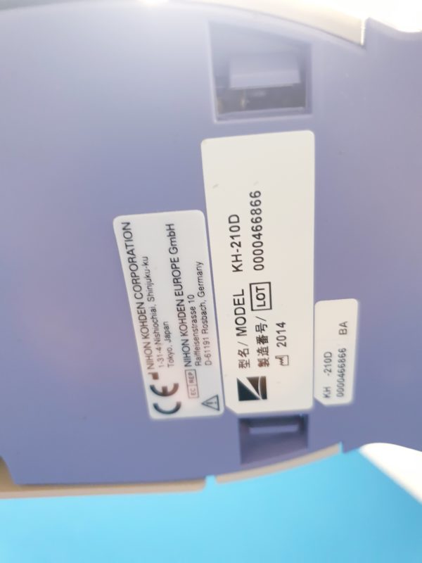 Nihon Kohden Cardiofax G ECG-2550 ECG2550 - Cardiofax G - mit Patientenkabel - – Bild 8