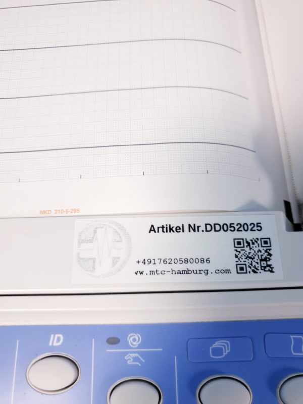 Nihon Kohden Cardiofax G ECG-2550 ECG2550 - Cardiofax G - mit Patientenkabel - – Bild 23