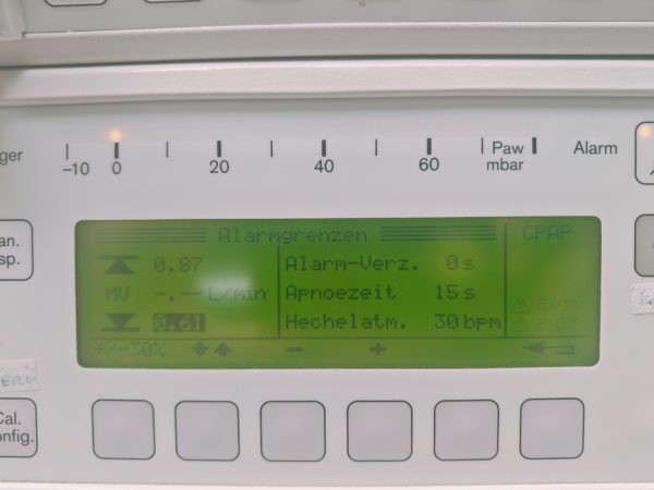 Dräger Drager Babylog 8000 + Capnostat  - Beatmungsgerät – Bild 5