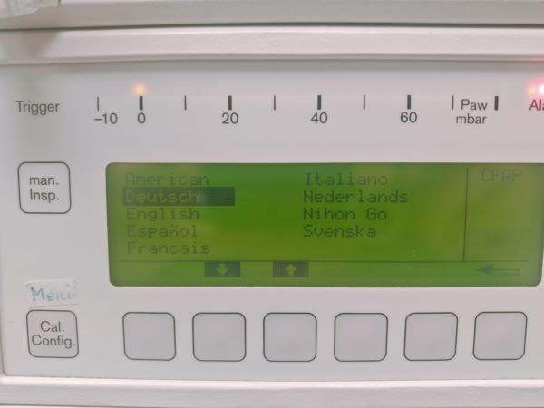 Dräger Drager Babylog 8000 + Capnostat  - Beatmungsgerät – Bild 7