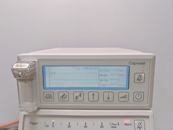 Dräger Drager Babylog 8000 + Capnostat  - Beatmungsgerät – Bild 8