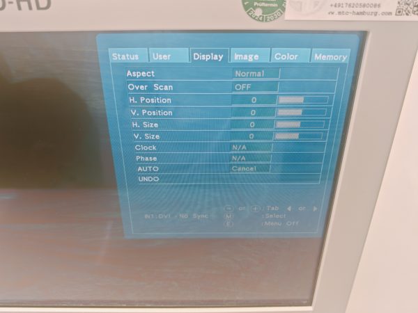 EINSTEIN VISION 2D-HD MONITOR COLOR LCD Display MLW-1712C – Bild 6