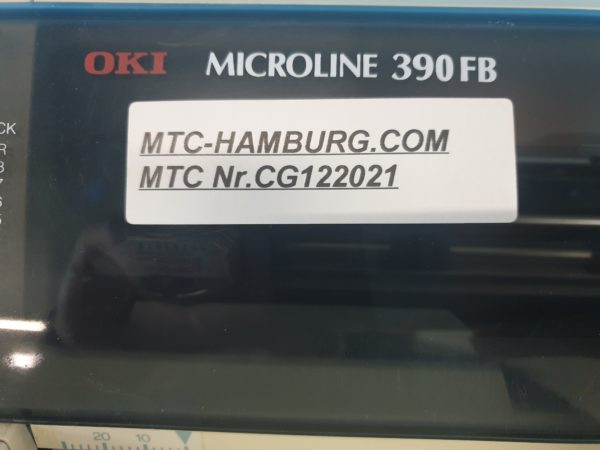 OKI Microline 390FB 24 Pin Praxisdrucker Rezeptdrucker Nadeldrucker 50 – Bild 2