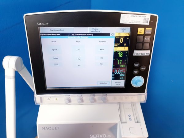 Maquet Servo S- Beatmungsgerät – Bild 7