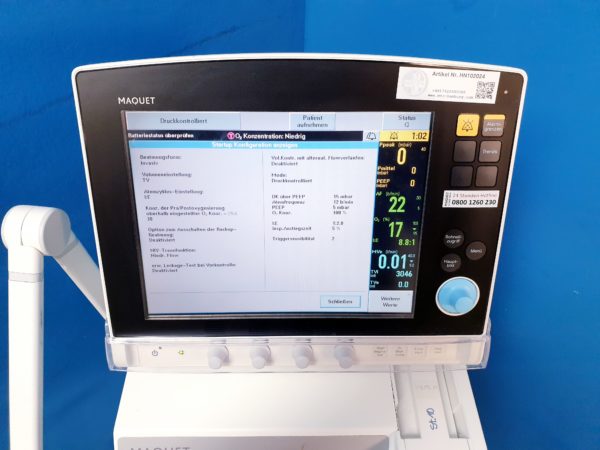 Maquet Servo S- Beatmungsgerät – Bild 8