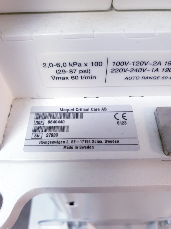 Maquet Servo S- Beatmungsgerät – Bild 13