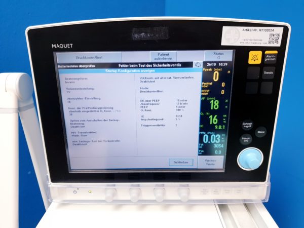 Maquet Servo S- Beatmungsgerät – Bild 5