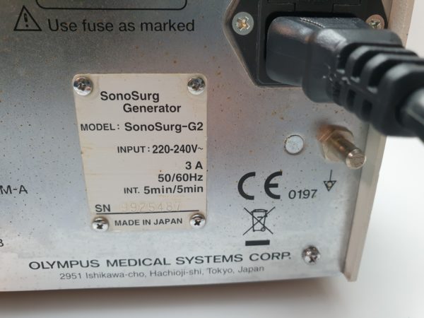 Olympus SonoSurg G2 Generator – Bild 10