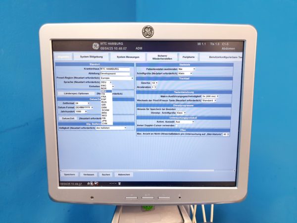 GE Logiq S8  + ML6-15  Linear + MS5-D Echo + C1-5 Konvex – Bild 39