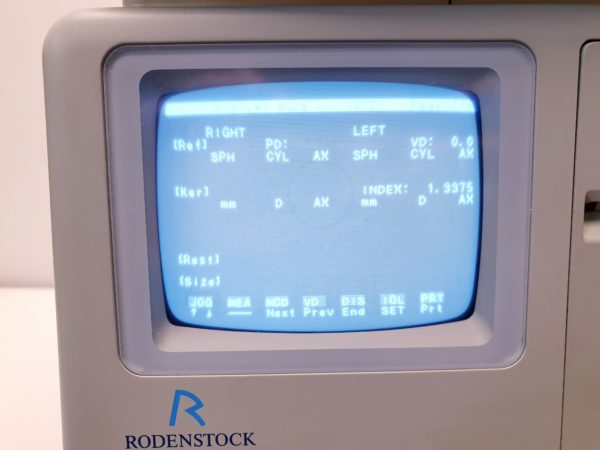 Rodenstock CX-520 Autorefraktor - Keratometer – Bild 10