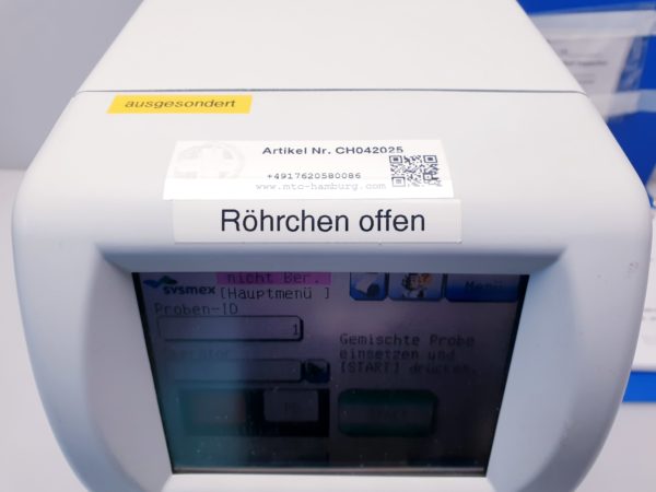 SYSMEX PocH-100i Haematologie-System  Hämatologie analyzer – Bild 2