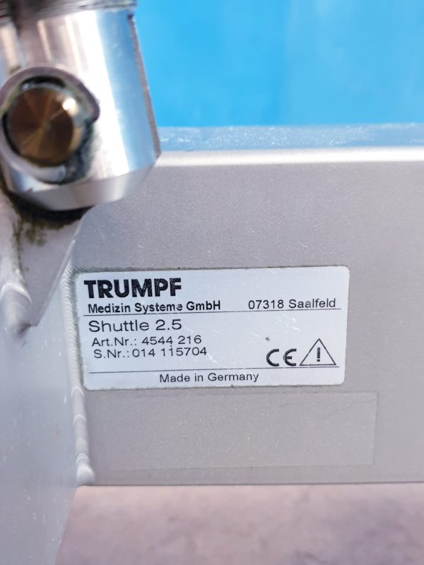 Trumpf Jupiter GM-C Shuttle 2.5 OP-Tisch OP-Tischplatte – Bild 10