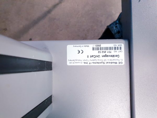 GE MAC 1200 ST 1200ST EKG Gerät mit Sauganlage auf fahrbarem Gestell – Bild 6