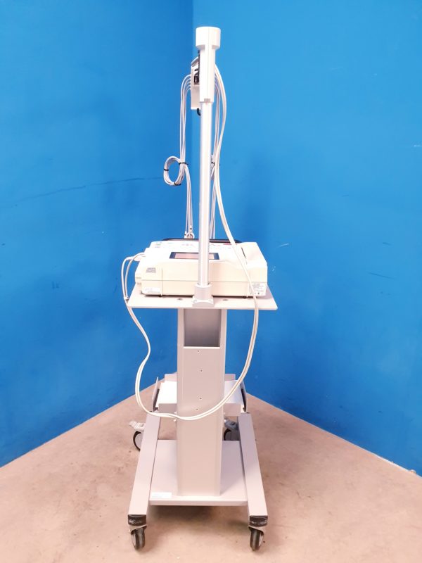 GE MAC 1200 ST 1200ST EKG Gerät mit Sauganlage auf fahrbarem Gestell – Bild 9