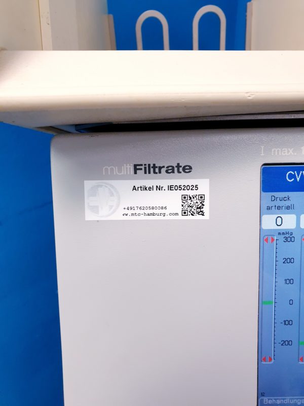 Fresenius Multifiltrate Dialysegerät – Bild 2