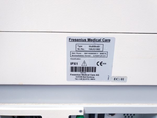 Fresenius Multifiltrate Dialysegerät – Bild 12