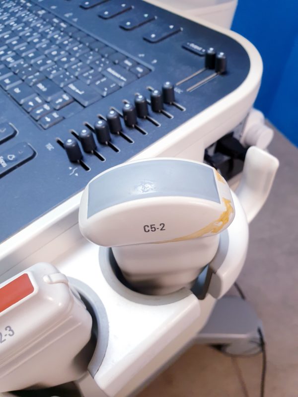 Philips HD 5 HD5 + C5-2 + C8-4v  + L12-3 – Gynmaschine  Farbdoppler – Bild 16