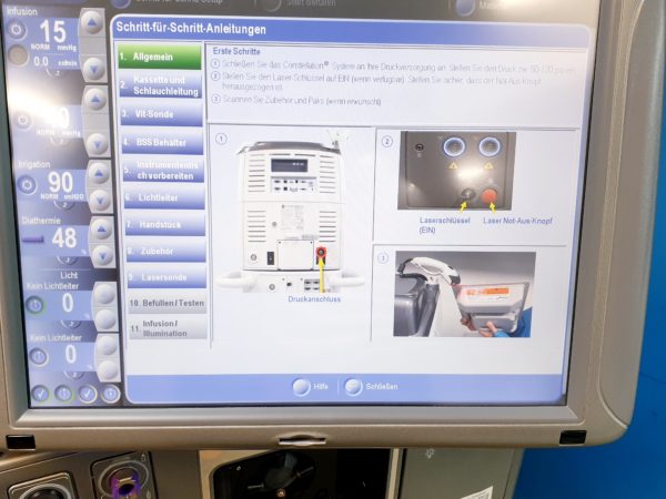 Alcon Constellation Vision System OP-Laser Ophthalmisch – Bild 12