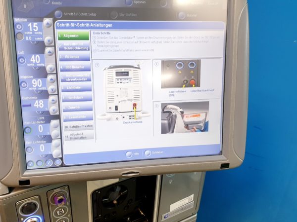Alcon Constellation Vision System OP-Laser Ophthalmisch – Bild 13