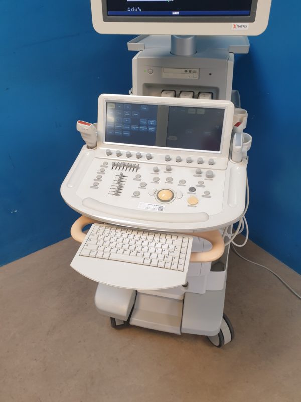 Philips iE33 – IE33 + S5-1 Echo + L11-3 Linear Sonde + Kardiomaschine + C5-1 Konvex  Kardio Ultraschallgerät – Bild 8