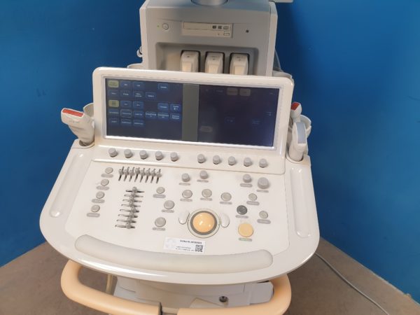 Philips iE33 – IE33 + S5-1 Echo + L11-3 Linear Sonde + Kardiomaschine + C5-1 Konvex  Kardio Ultraschallgerät – Bild 11