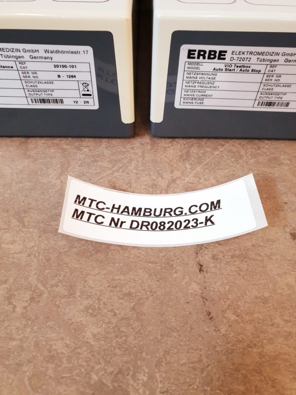 Erbe 20100-101 Symmetry Resistance + 20100-102  Vio Test Box Auto Start Auto Stop – Bild 2