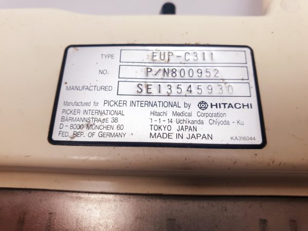 Hitachi  PICKER  EUP-C311 Micro Convex Probe 3.5 – Bild 9