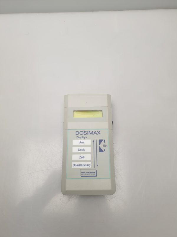 Wellhöfer Dosimax Dosimeter Konstanzprüfung - Patientenäquivalentfilter Röntgen – Bild 10