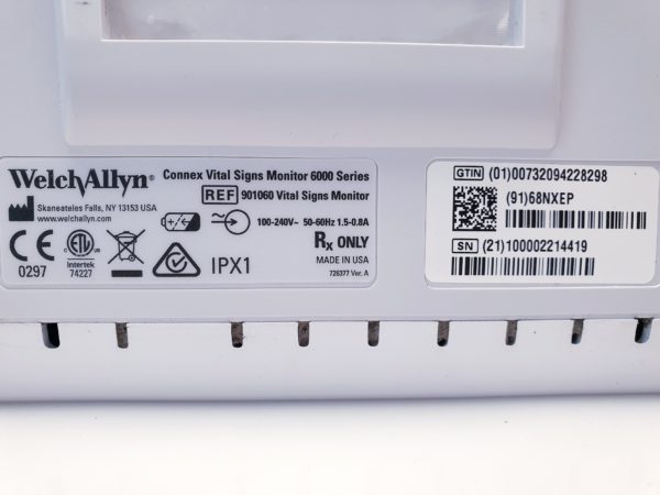 Welch allyn 6000 series vital signs Monitor – Bild 13