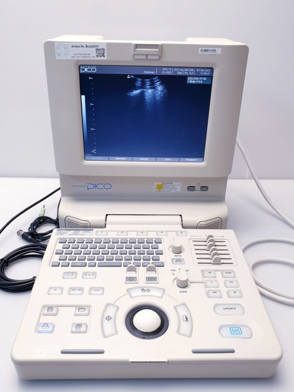 Medison SonoAce PICO tragbarer Ultraschall + C3-7ED  Konvex + HL5-9ED Linear – Bild 8