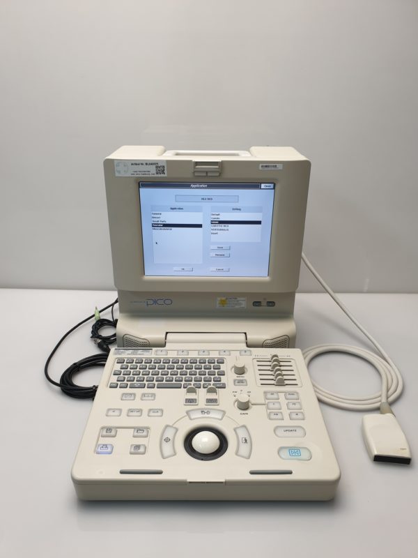 Medison SonoAce PICO tragbarer Ultraschall + C3-7ED  Konvex + HL5-9ED Linear – Bild 13