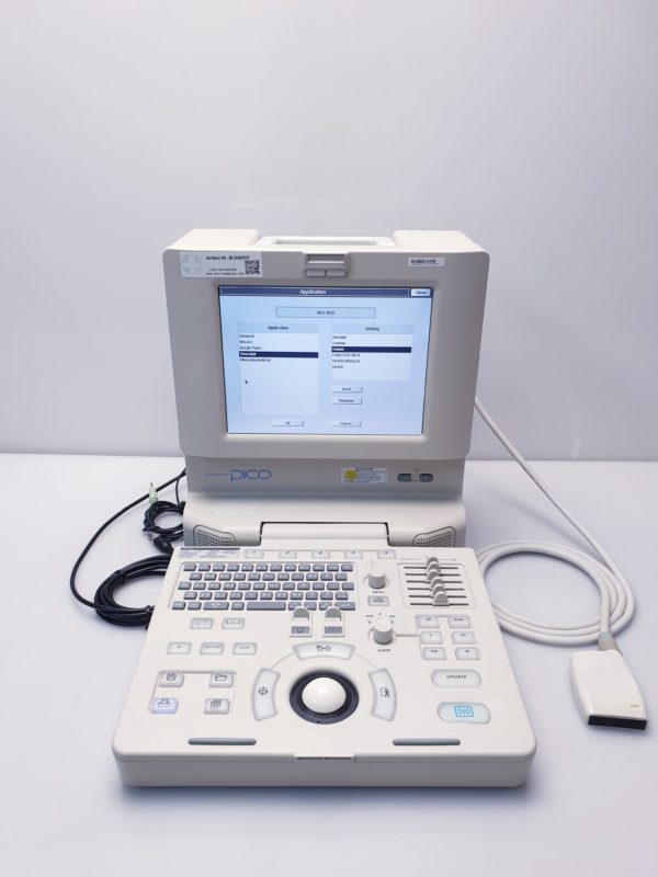 Medison SonoAce PICO tragbarer Ultraschall + C3-7ED  Konvex + HL5-9ED Linear – Bild 22