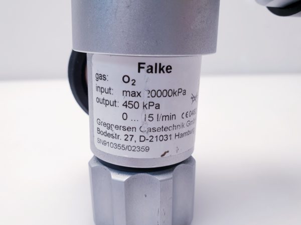 Falke Druckminderer O2 G3 4 Flow 0-15 l min – Bild 6