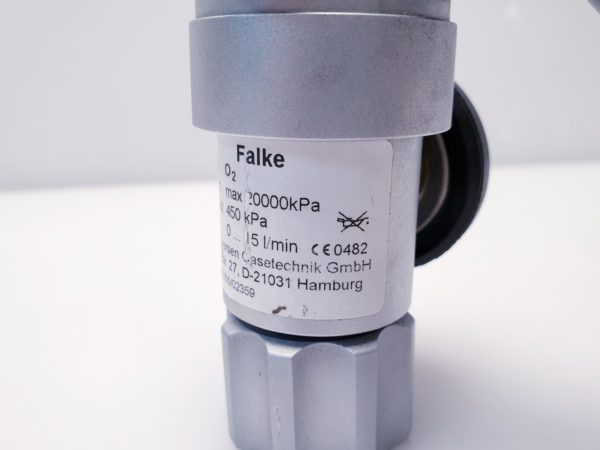 Falke Druckminderer O2 G3 4 Flow 0-15 l min – Bild 7