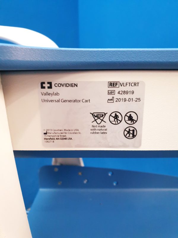 Covidien Valleylab VLFTCRT Universal Generator Cart  - Trolley Gerätewagen – Bild 8