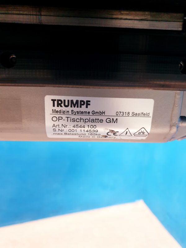 Trumpf JUPITER SF – Shuttle 3.7 360 Op Tisch System – Bild 17