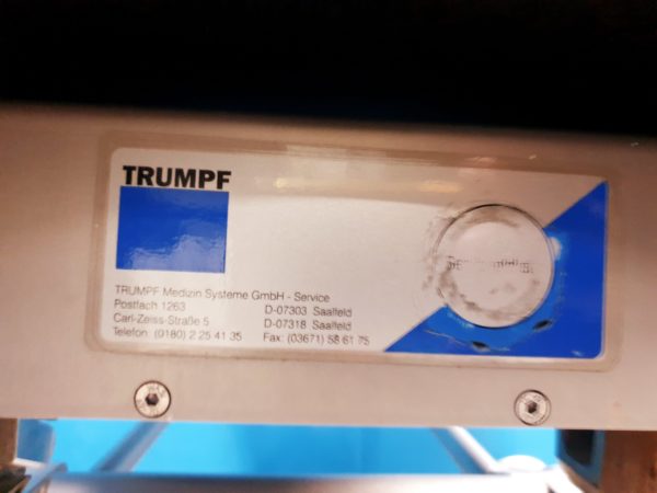 Trumpf JUPITER SF – Shuttle 3.7 360 Op Tisch System – Bild 18