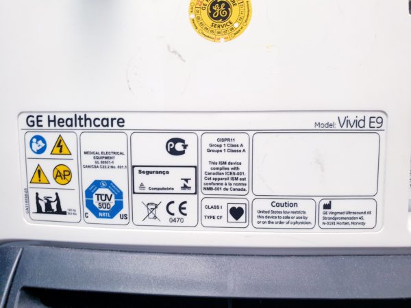 GE VIVID E9 + M5S Kardio – Echo  + 9L Linear  - Kardiomaschine – Bild 25