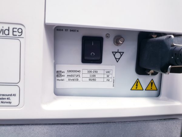 GE VIVID E9 + M5S Kardio – Echo  + 9L Linear  - Kardiomaschine – Bild 26