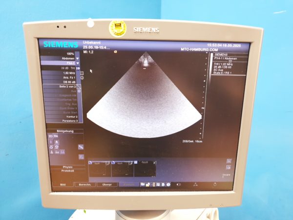 Siemens Acuson Antares Fahrdoppler Doppler + CH4-1 + VFX10-5 + PX4-1 Kardio – Bild 8