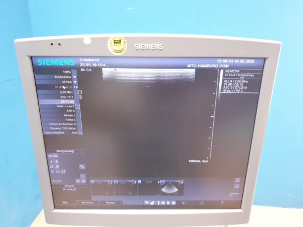 Siemens Acuson Antares Fahrdoppler Doppler + CH4-1 + VFX10-5 + PX4-1 Kardio – Bild 15