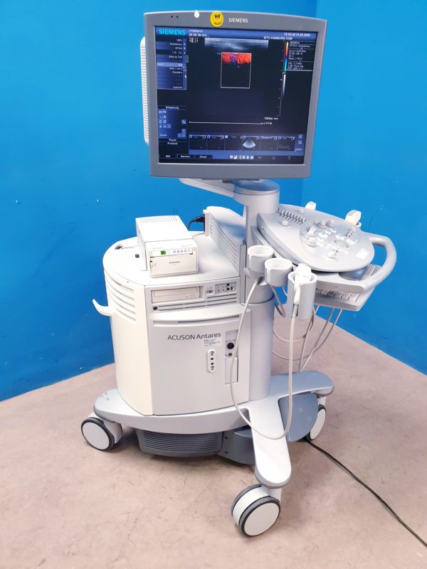 Siemens Acuson Antares Fahrdoppler Doppler + CH4-1 + VFX10-5 + PX4-1 Kardio – Bild 21