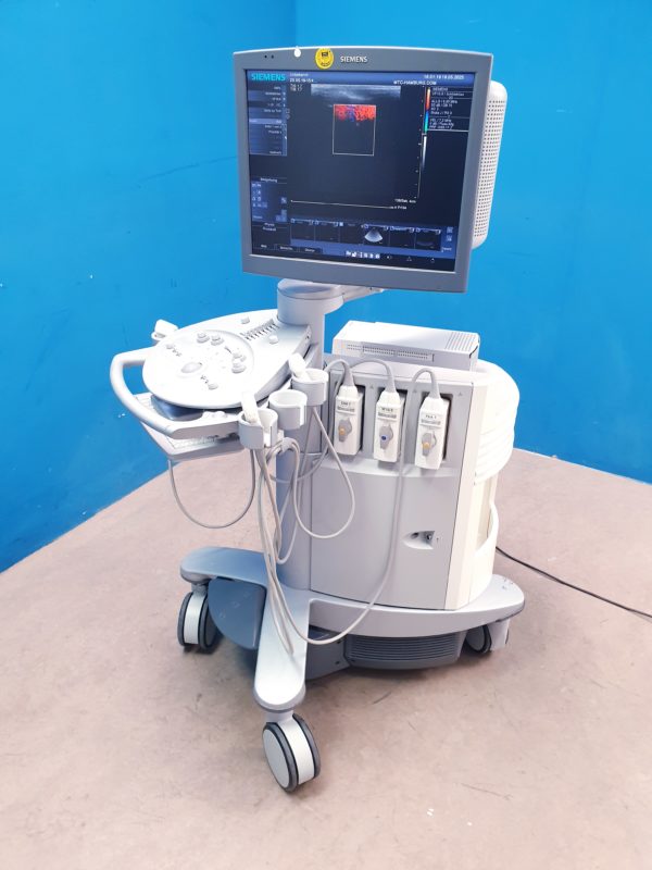 Siemens Acuson Antares Fahrdoppler Doppler + CH4-1 + VFX10-5 + PX4-1 Kardio – Bild 23